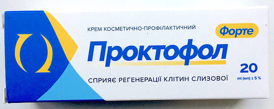 Проктофол комплект - крем від геморою 60 мл, фото 3