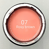Гель для наращивания ногтей Queen Nails № 07 Rosy Brown (камуфлирующий) 30 г