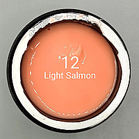 Гель для наращивания ногтей Queen Nails № 12 Light Salmon (камуфлирующий) 30 г