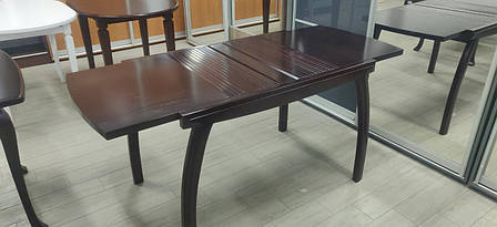 Стіл кухонний дерев'яний Ролик RoomerIN, колір темний горіх, фото 2