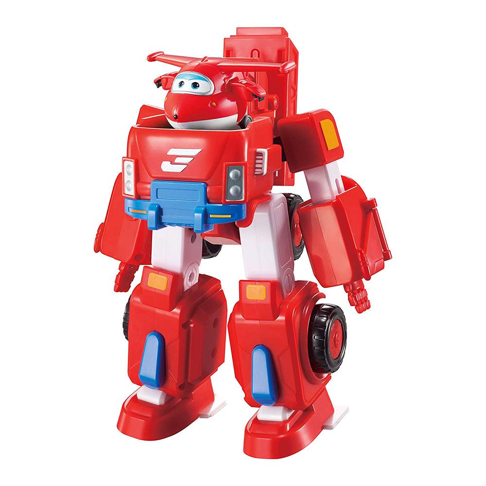 Ігровий набір Transforming Vehicles Jett, Джетт, 17 см і 5 см, «Super Wings» (EU720311)