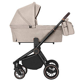 Дитячий універсальний візочок 3в1 CARRELLO Epica CRL-8511/1 (3in1) Almond Beige Бежевий