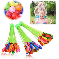 Водяні кульки бомбочки для водних битв Happy Baby Balloons 37 кульок