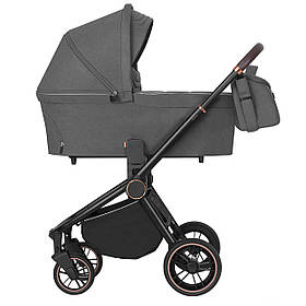 Дитячий універсальний візочок CARRELLO Epica CRL-8511/1 Iron Grey Темно-сірий