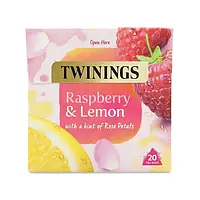 Чай Twinings Raspberry&Lemon Малина Лимон 20s 40g