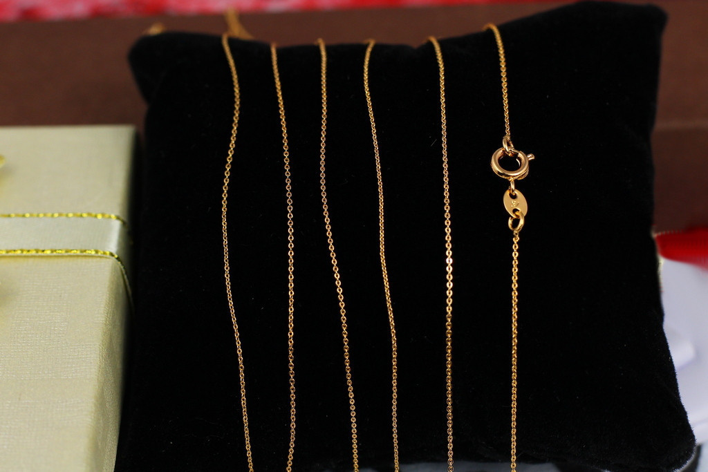 Ланцюг Xuping Jewelry якірний 45 см 0,5 мм золотистий