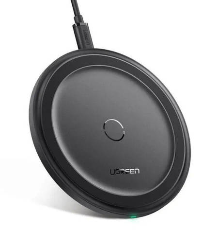 Бездротова зарядка Ugreen ED032 10W Qi Wireless Charging Pad Чорний, фото 1