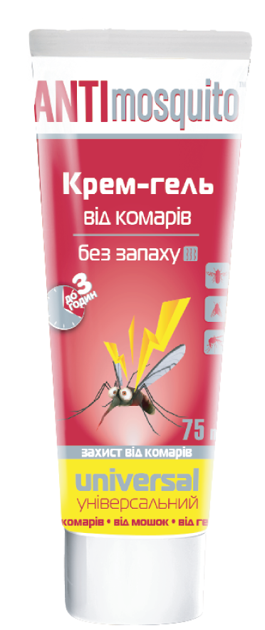 Крем від комарів Antimosquito універсальний, 75ml, фото 1