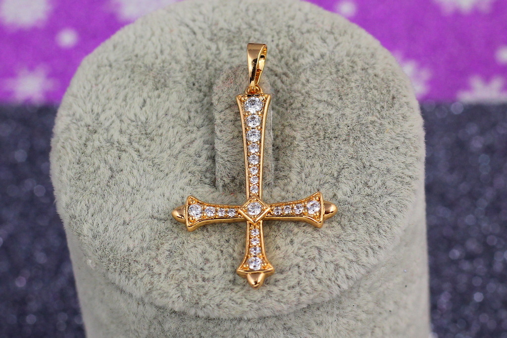 Кулон Xuping Jewelry 3 см золотистий