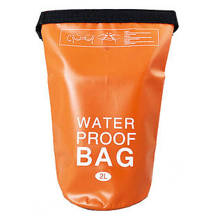 Водонепроникний гермомішок туристичний Waterproof Bag 2 л