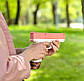 Пістолет дитячий на акумуляторі водяний для дітей Water Gun Glock рожевий, фото 3