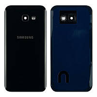 Задняя крышка Samsung Galaxy A5 2017 A520F черная Original PRC со стеклом камеры