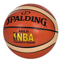 Мяч баскетбольный Spalding Endorsed By The NBA Gold (LT74-606Y)