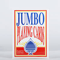 Игральные карты увеличенного размера Jumbo