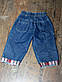Дитячі легкі джинсові бриджі на хлопчика, фото 4