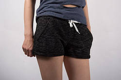 Шорти жіночі спортивні бавовна (чорний)