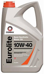 Олива моторна COMMA  EUROLITE 10W-40  API SN/CF ACEA A3 B4  5л.