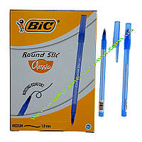 Ручка BIC Round Stic Classic (голубой корпус)