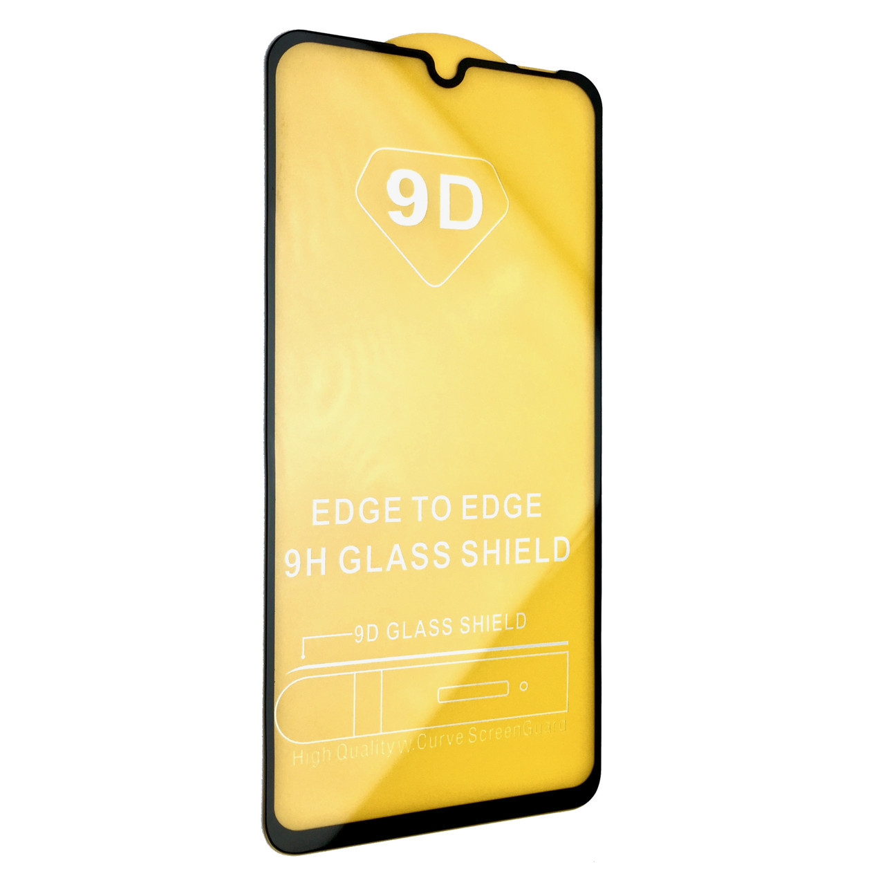 (DL UA) Скло захисне Full Glue 9H для Huawei P30 Lite- чорний