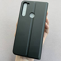 Чохол-книга для Xiaomi Redmi Note 8T софт тач із підставкою книжка на телефон сяомі редмі нот 8т чорна P8B, фото 3