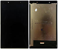 Дисплей Lenovo Tab 4 TB-8504 с тачскрином черный Original PRC 8504X желтый коннектор