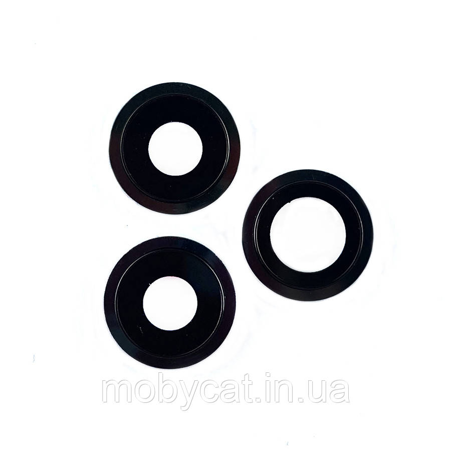 Скло камери Apple iPhone 11 Pro, iPhone 11 Pro Max (із зеленим кільцем - 3 шт), фото 1