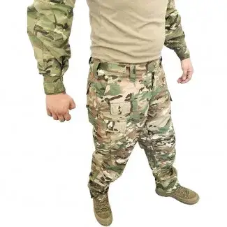 Армійські штани рипстоп посилені GRAD GEAR BDU rev 1.0 Multicam, камуфляжні військові штани всу L