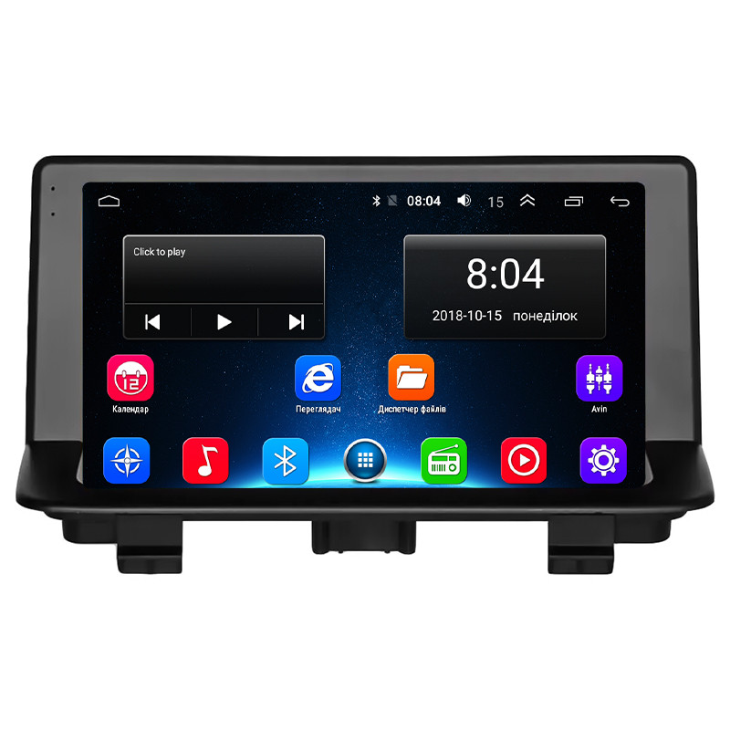 Леско на повний робочий день радіо RS Q3 I (8U) Рестайлінг 2015-2018 екран 9 "2/32gb Wi-Fi GPS база, фото 1