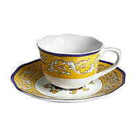 Набор кофейных чашек с блюдцами Royal Family Lipari 100 мл 6 шт 721703