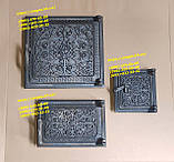 Казан чавунний котелок туристичний 8 літрів із чавунною кришкою для барбекю, печі, мангал, фото 3