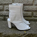 Черевики літні на високих підборах, фото 5