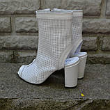 Черевики літні на високих підборах, фото 3