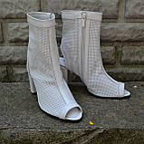 Черевики літні на високих підборах, фото 6