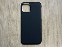 Чехол - бампер (чехол - накладка) для Apple iPhone 11 Pro чёрный, матовый, ударопрочный пластик