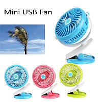 Вентилятор MINI FAN Clip ML-F168 USB