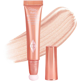 Рідкий хайлайтер Charlotte Tilbury Pillow Talk Beauty Light Wand Easy Highlighter Pillow Talk без коробки 5 мл