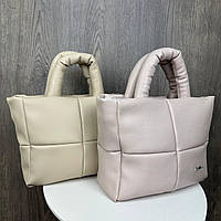 Женская дутая сумочка на плечо, качественная классическая мягкая сумка для девушек под Zara Отличное качество