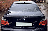 Спойлер на скло BMW E60 серія 5 (спійлер заднього скла БМВ Е60), фото 4