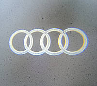 Подсветка диодная led дверей Audi Ауди с лого логотипом проекция А4 А5 А6 А3 А1 Q7 Q5
