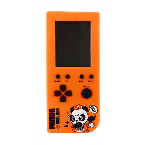 Портативна ігрова консоль Tetris Panda 26 games orange, фото 1
