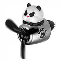 Ароматизатор пахучка в машину на дефлектор в авто Pilot Panda gray
