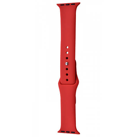 Ремінець Apple Watch Sport Band 38/40/41 mm (S/M & M/L) 3pcs red raspberry, фото 1