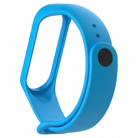 Ремінець Silicone Xiaomi Mi Band 3/4 blue, фото 1