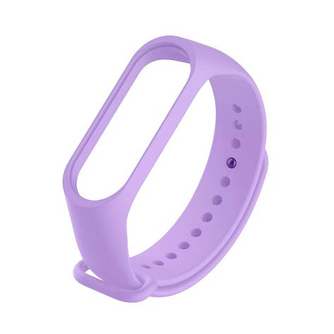 Ремінець Silicone Xiaomi Mi Band 7 light purple, фото 1