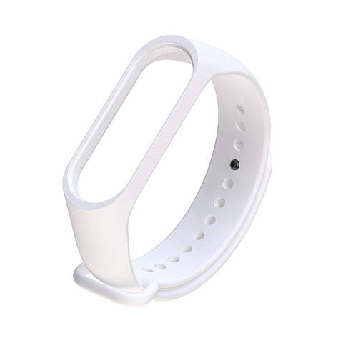 Ремінець Silicone Xiaomi Mi Band 7 white, фото 1
