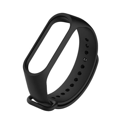 Ремінець Silicone Xiaomi Mi Band 7 black, фото 1