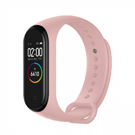 Ремінець Silicone New Xiaomi Mi Band 3/4 pink sand, фото 1