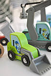 Машинки будівельні дерев'яні FUN Game 76523, фото 8