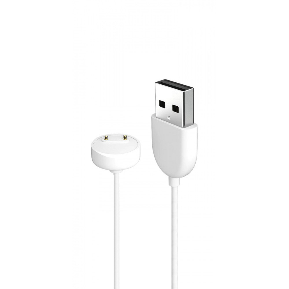 Зарядний пристрій для Mi Band 5/6/7 white