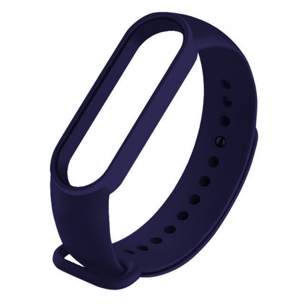 Ремінець Silicone Xiaomi Mi Band 5/6 midnight blue